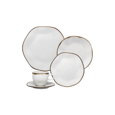 Aparelho De Jantar Oxford 20 peças Ryo Maresias
